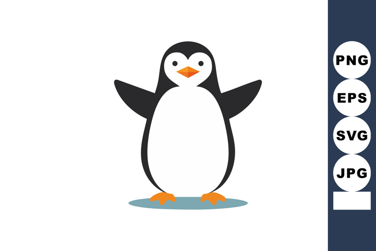 Penguin Clipart Image 17