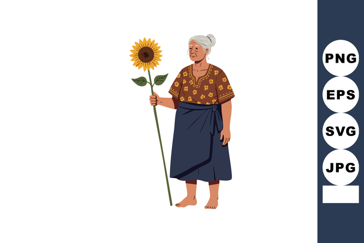 Sunflower Clipart Image 16