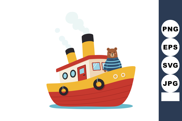 Boat Clipart Image 6