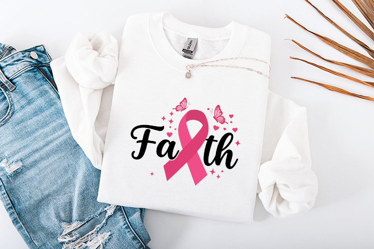 Breast Cancer Butterfly Svg Image 6