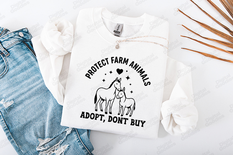 Protect Farm Animals SVG
