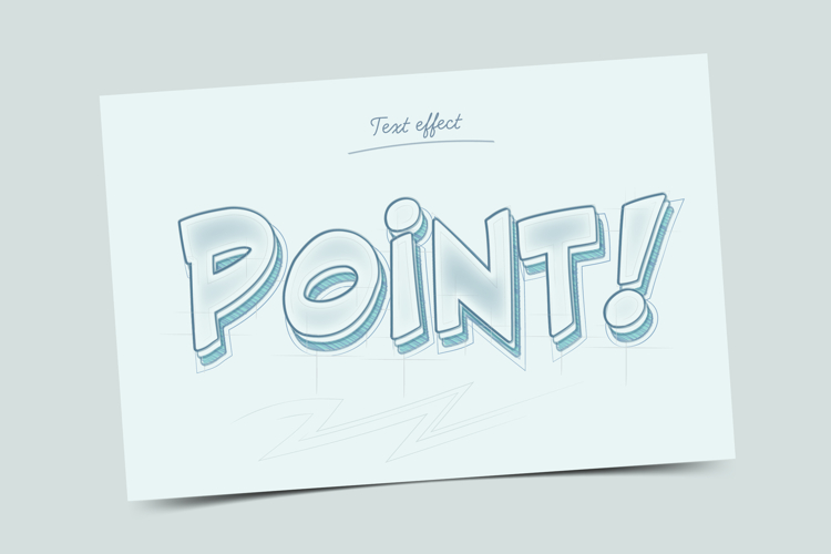 Hand Drawing Pencil Style Text Effect Editable