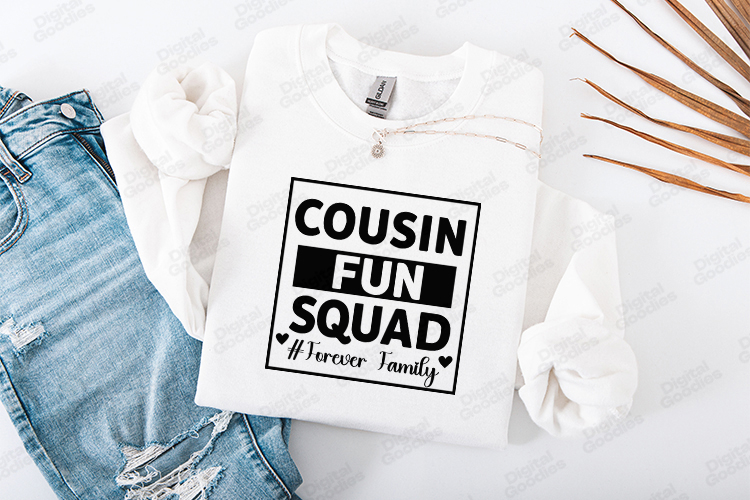 Cousin Svg Image 6