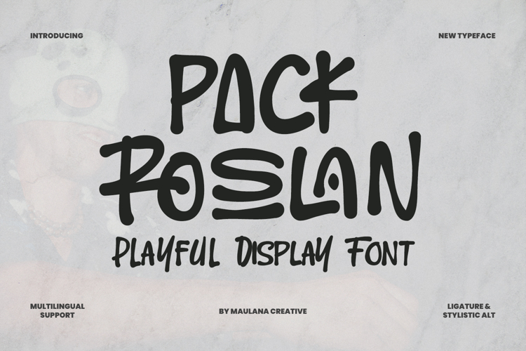 Pack Roslan Display Font