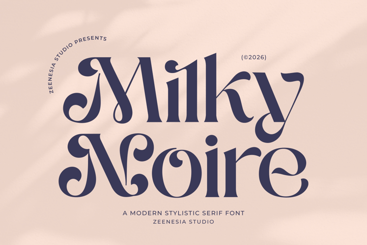 Modern Serif Font Image 13