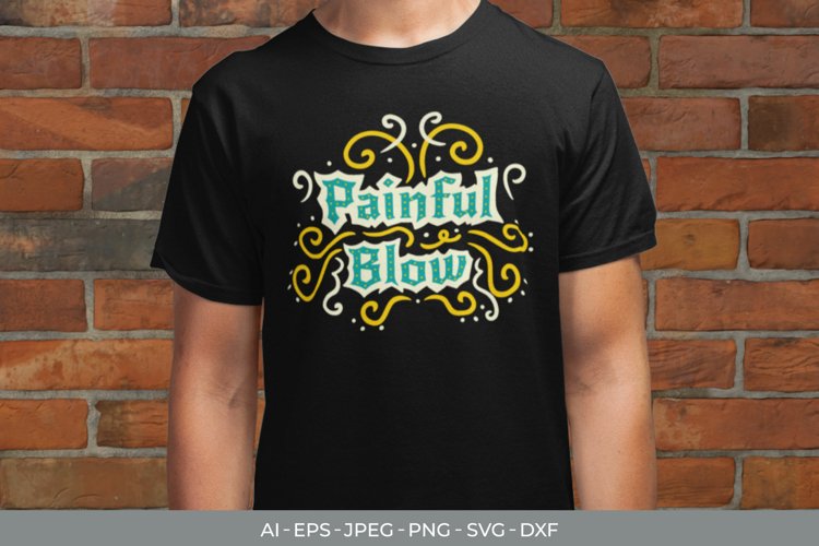 Painful Blow SVG example image 1
