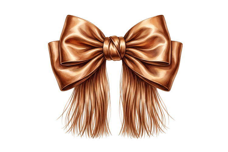 Western Ribbon Bow Png| Western Png example image 1