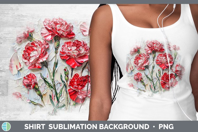 GorgeousPaint Flowers 01 Shirt design.