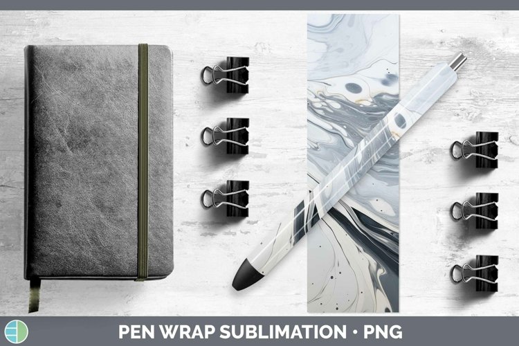 GorgeousPaint Pour Pen Wrap design.