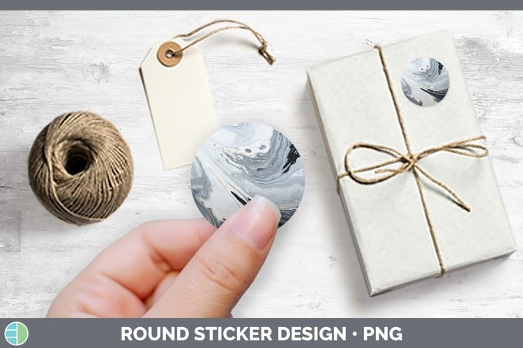 GorgeousPaint Pour Stickers design.