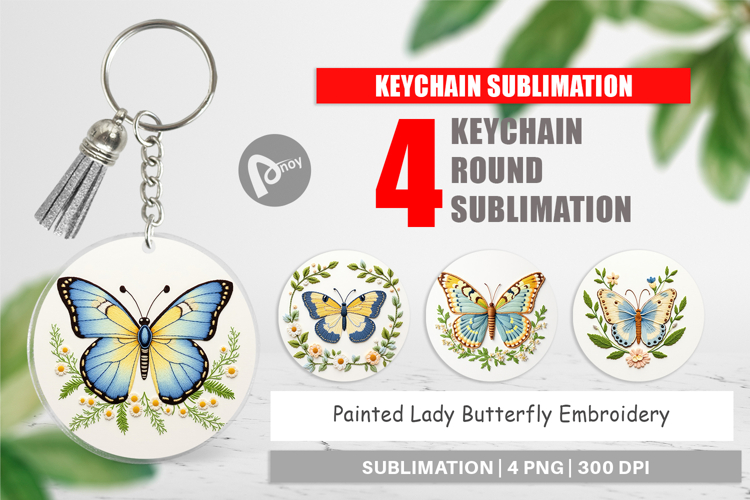 Butterfly Embroidery Image 18