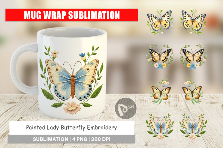Butterfly Embroidery