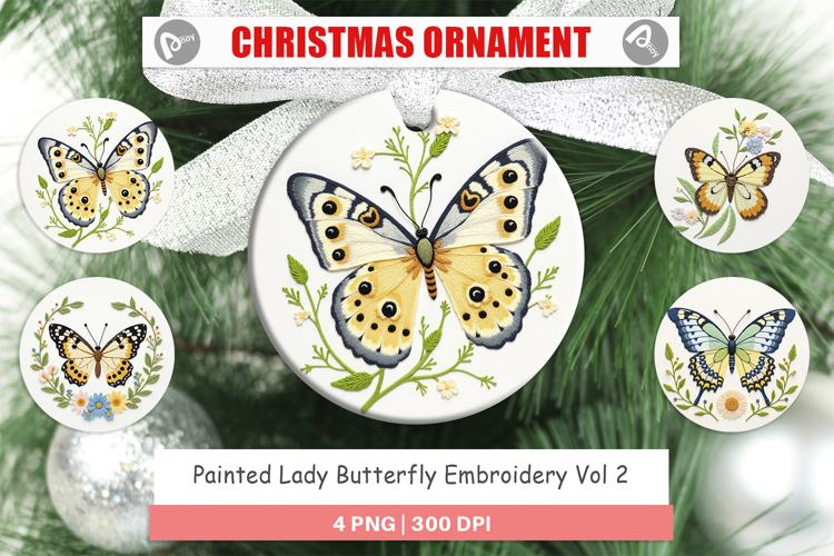 Butterfly Embroidery Image 18