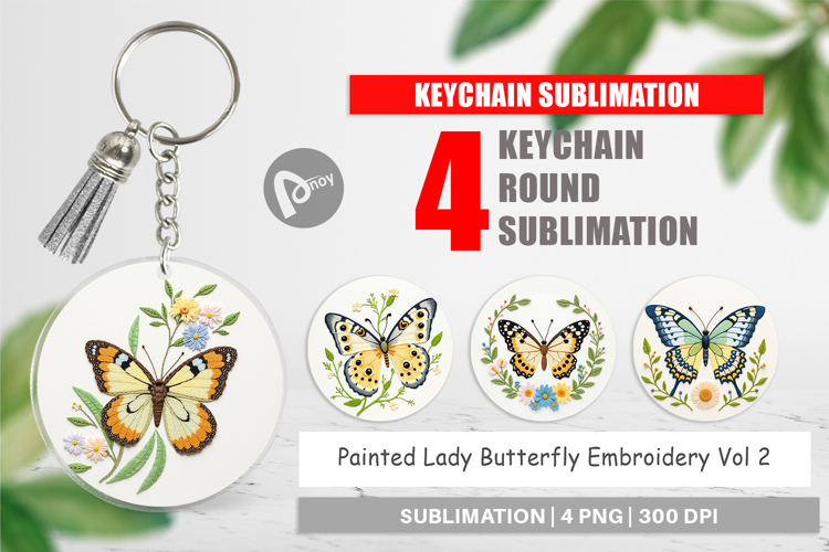 Butterfly Embroidery Image 17
