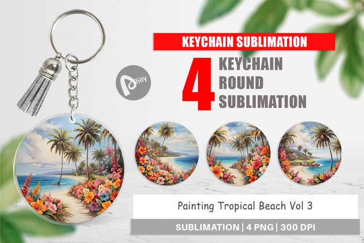 Beach Sublimation Design Image 3