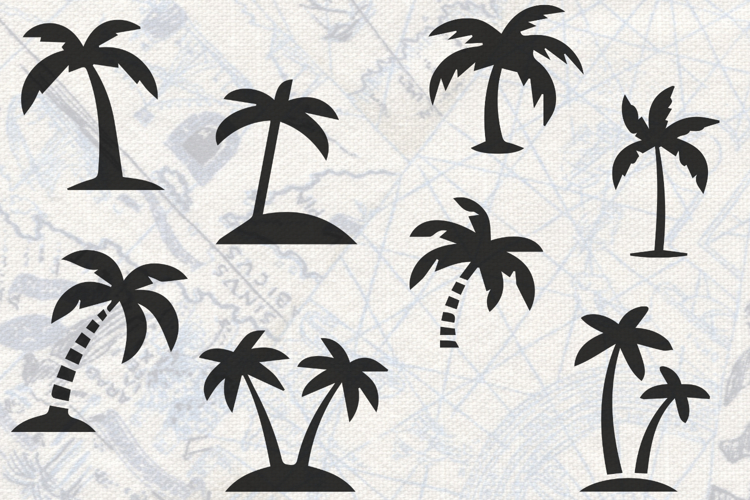 Palm Trees Bundle SVG