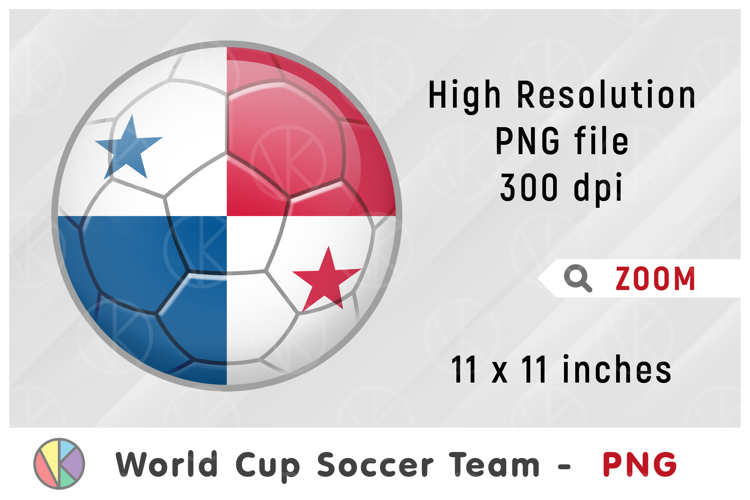 Panama National Team Soccer Ball. World Cup 2026