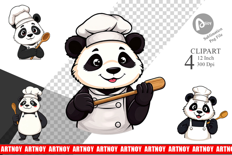 Panda Png Image 6