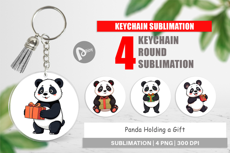 Keychain Gift Panda