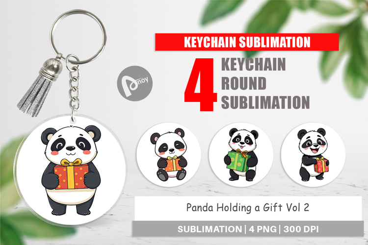 Keychain Gift Panda