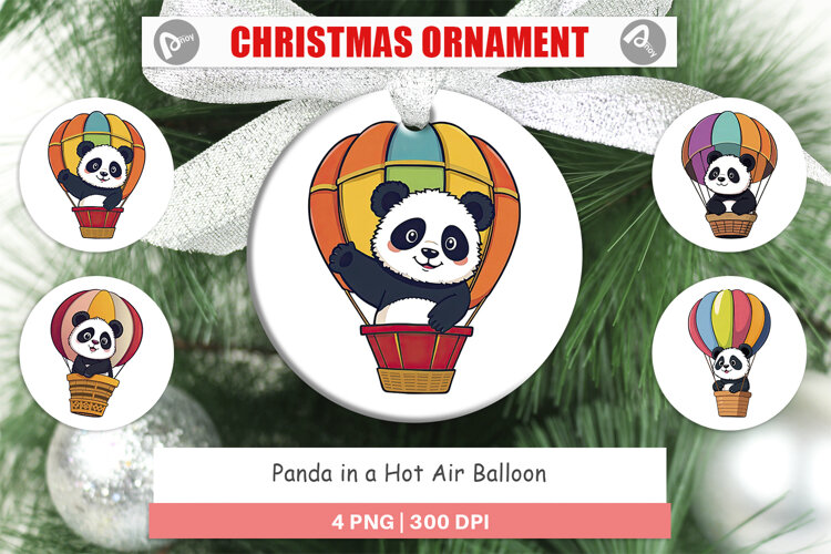 Ornament Balloon Panda example image 1