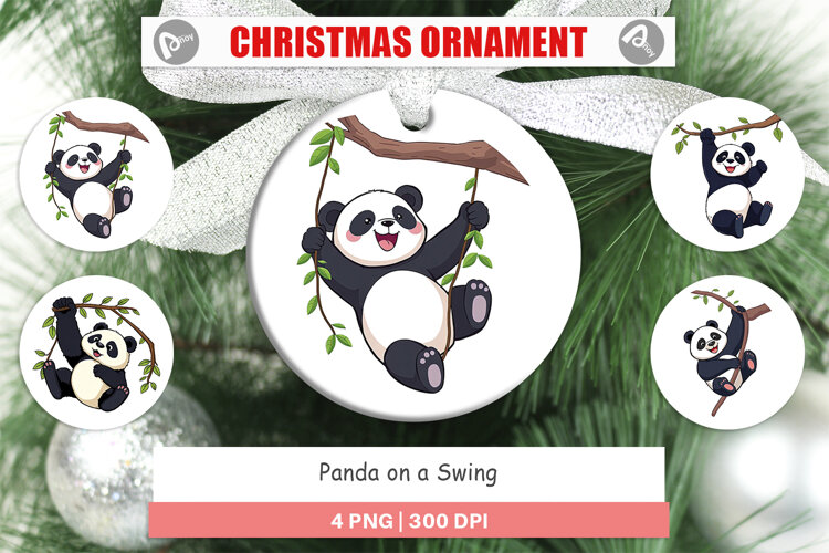Ornament Swing Panda example image 1