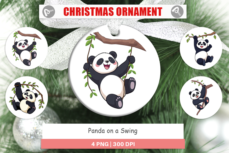 Ornament Swing Panda