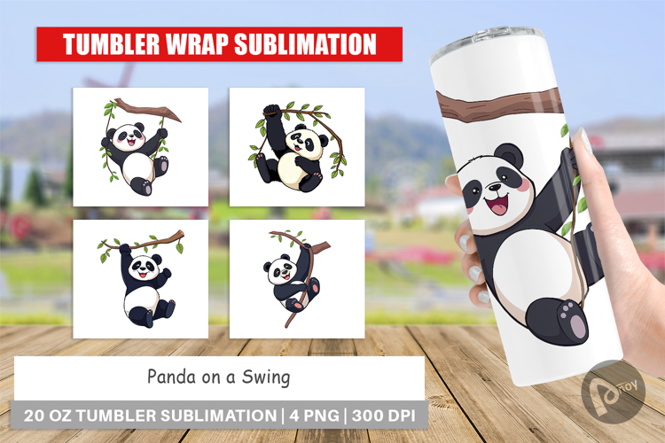Tumbler Swing Panda