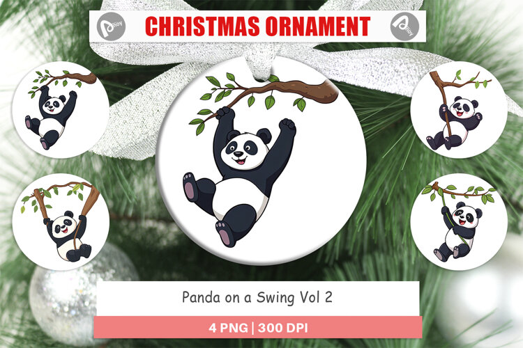 Ornament Swing Panda example image 1