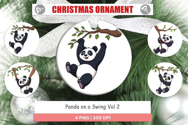 Ornament Swing Panda