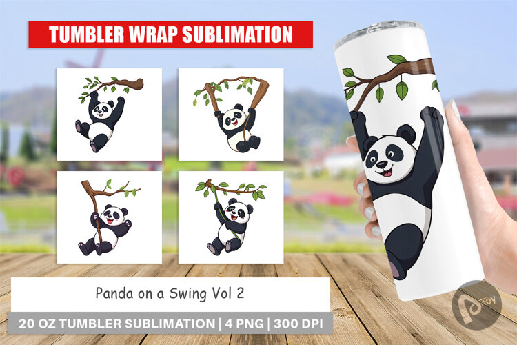 Tumbler Swing Panda example image 1