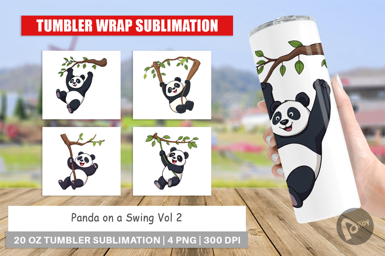 Tumbler Swing Panda