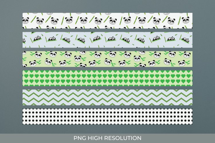 Panda Seamless Strips example image 1