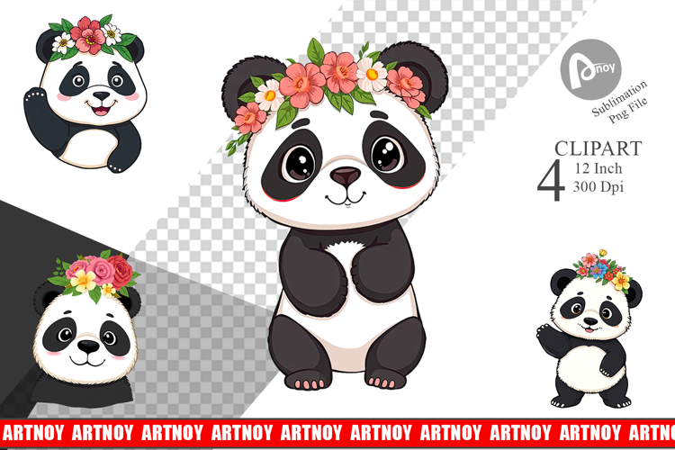 Panda Png Image 8