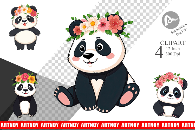 Panda Png Image 6