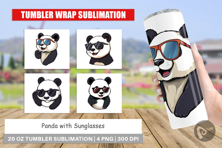 Tumbler Cool Panda