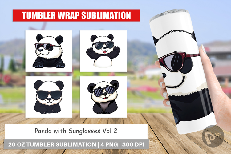 Tumbler Cool Panda