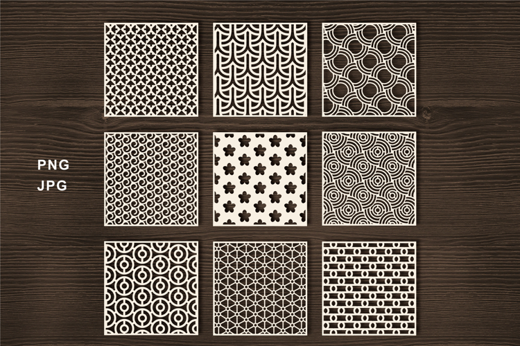 Laser cut Panel SVG for Crafters. Rhombus, Arabic ornate