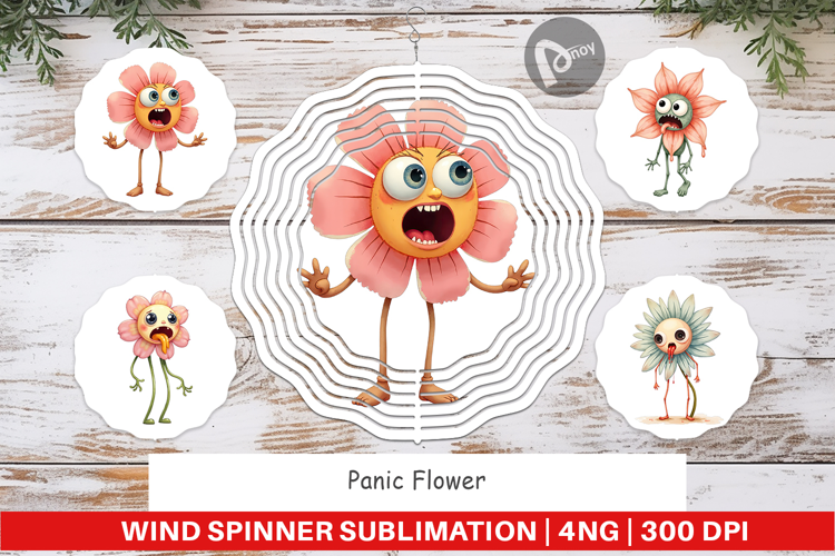 Wind Spinner Panic Flower