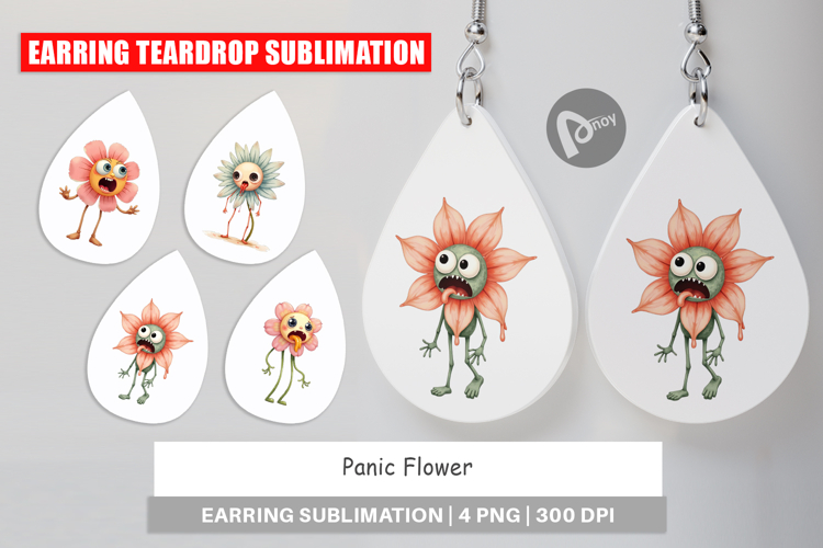 Sublimation Earring Designs Image 13