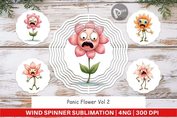 Wind Spinner Panic Flower