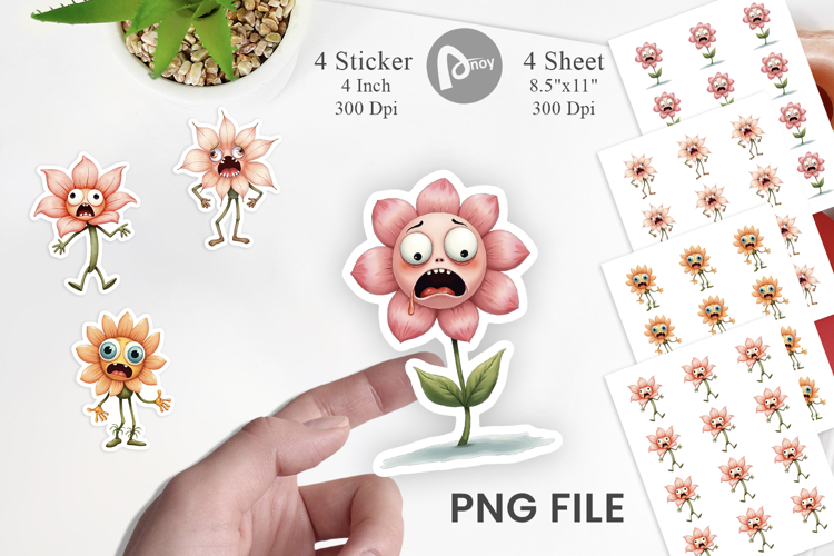 Printable Flower Template Image 19