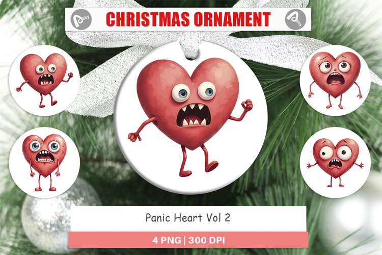 Ornament Panic Heart