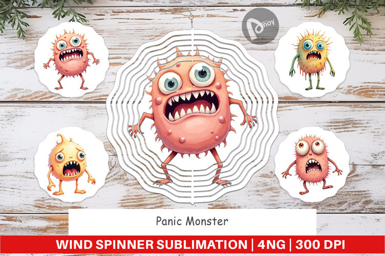 Wind Spinner Panic Monster example image 1