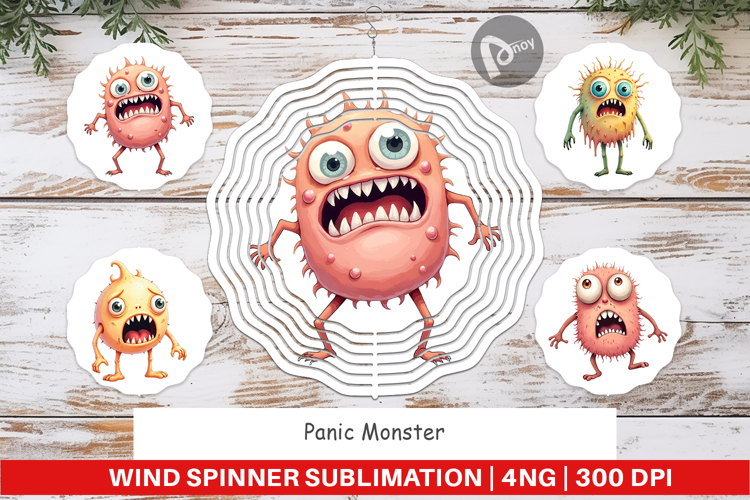 Wind Spinner Panic Monster