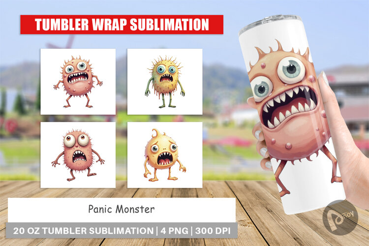 Tumbler Panic Monster example image 1