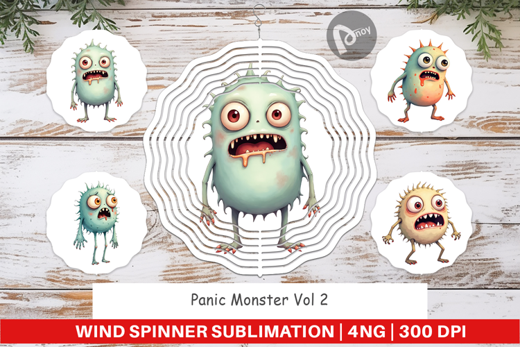 Wind Spinner Panic Monster