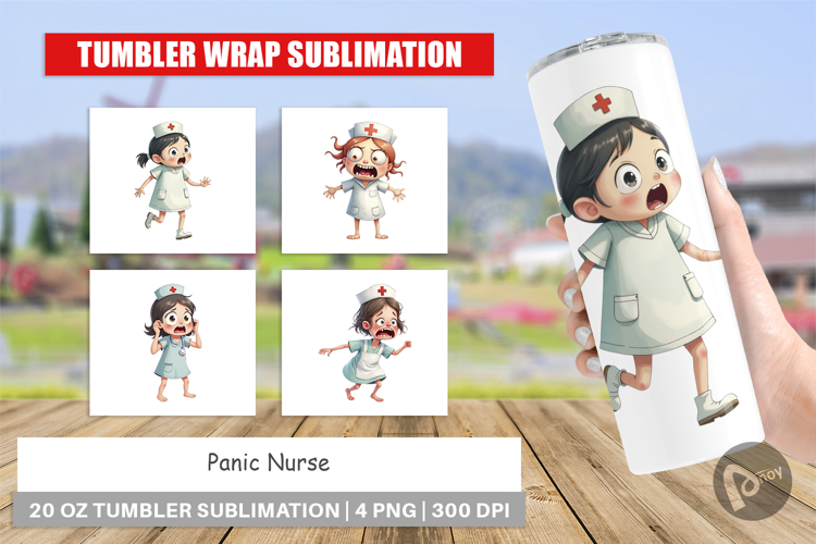 Tumbler Panic Nurse