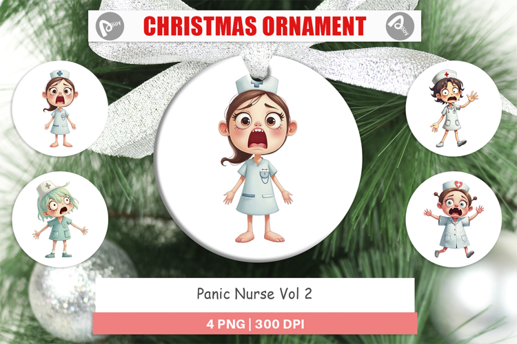 Ornament Panic Nurse