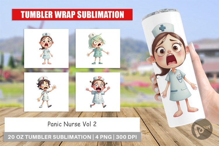 Tumbler Panic Nurse